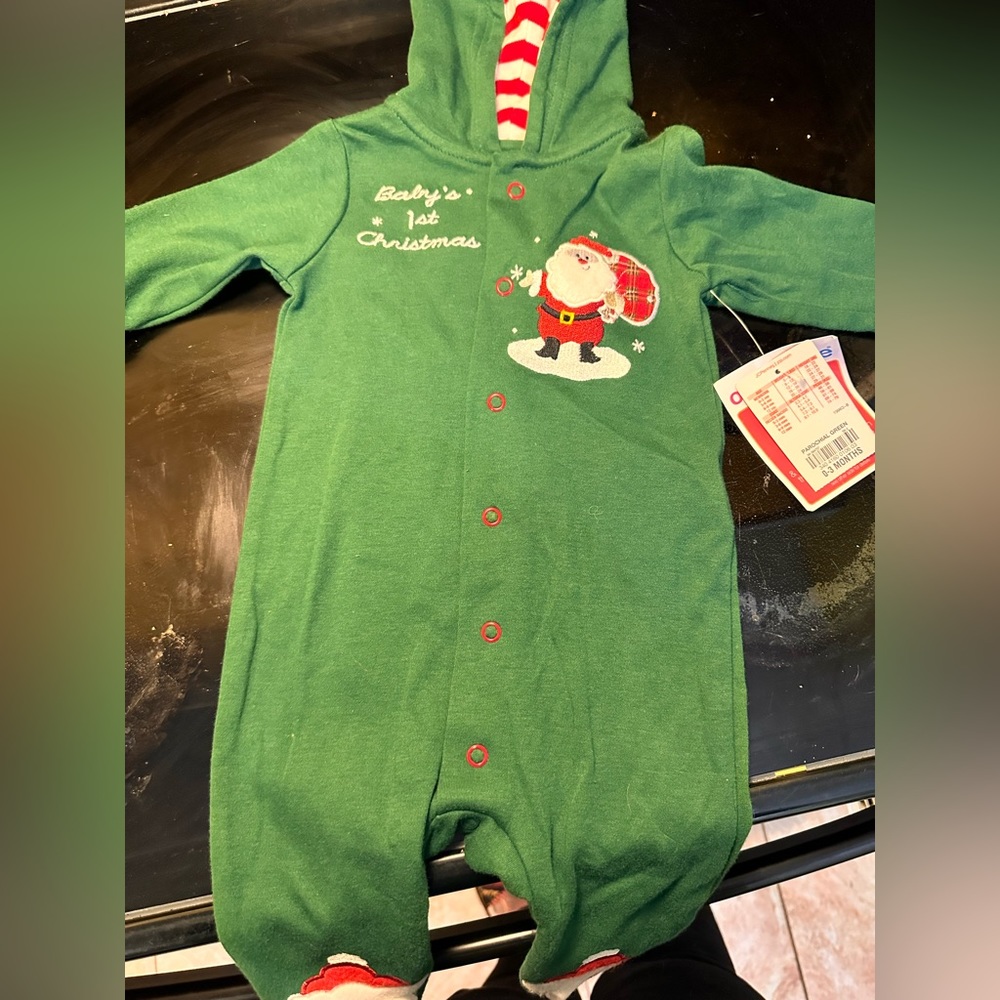 Vintage babies first Christmas sleeper